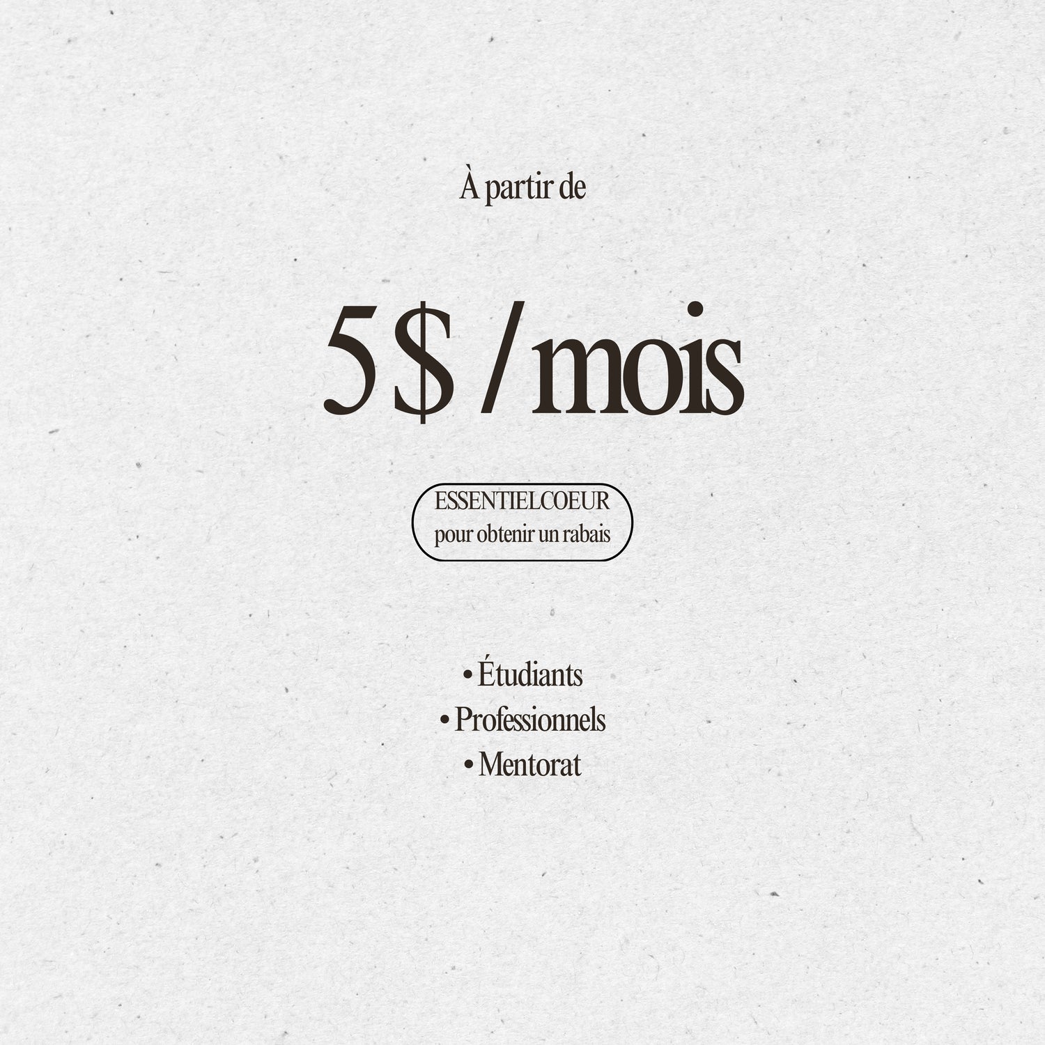 Essentiel (Par mois)