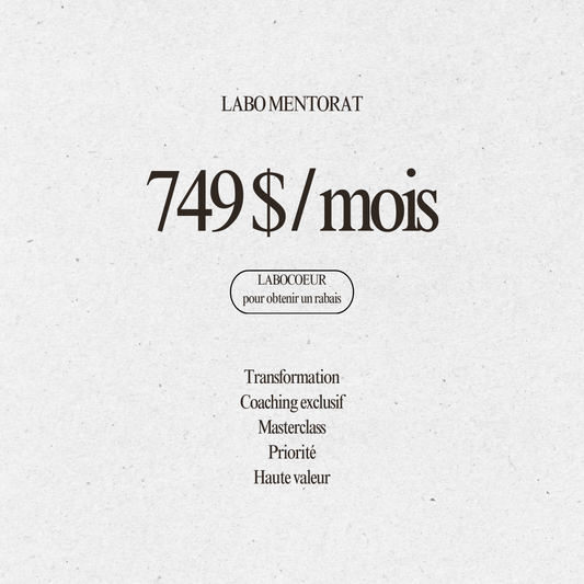 Labo - Mentorat